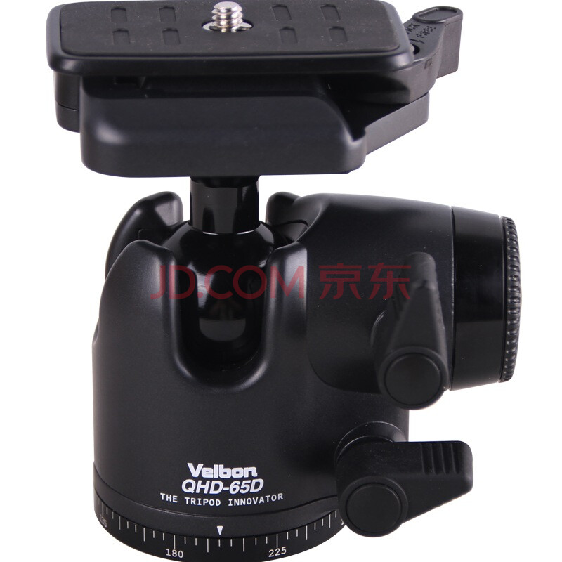 輕巧隨行，強悍承重 金鐘(Velbon) QHD-65D 球形云臺評測